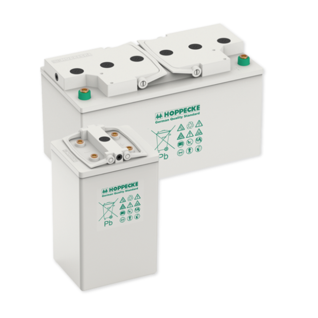 Hoppecke Sun Power VRM 6V 247Ah @ 10 Hr 1.24 SPG SAN Deep Cycle Flooded VLA Battery