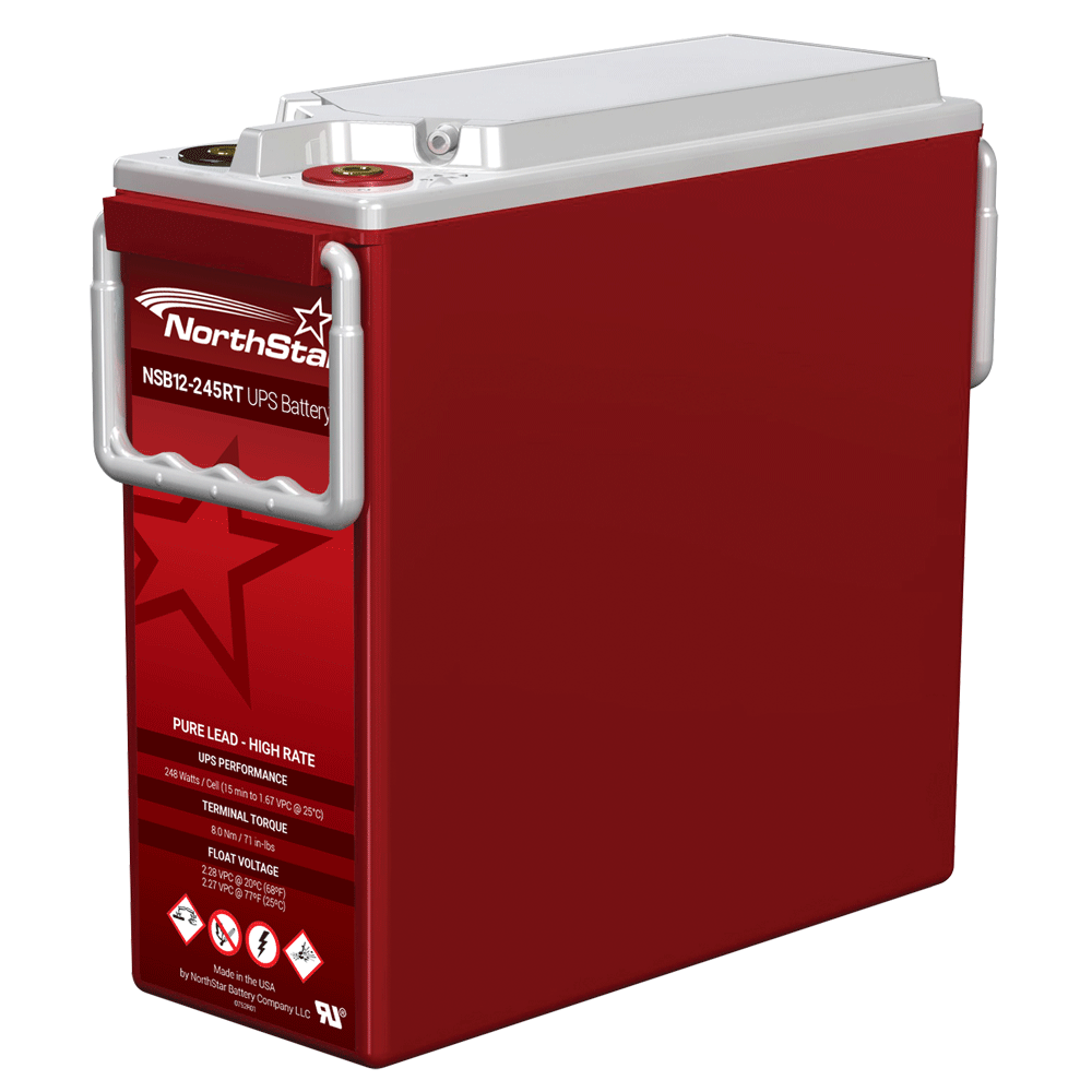 NorthStar NSB UPS High Rate 12V 248WPC @ 15 Min Rate 1.3 SPG ABS TPPL VRLA Battery