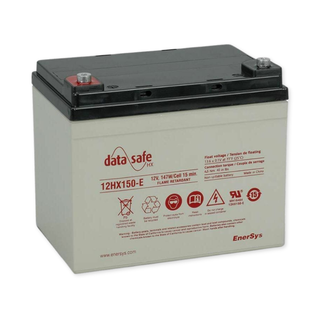 EnerSys DataSafe HX 12V 150WPC @ 15 Min 1.3 SPG POLY-FR VRLA Battery