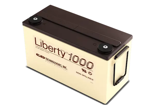 C&D Liberty Series 1000 4V 300Ah @ 20 Hr Rate AGM VRLA Battery