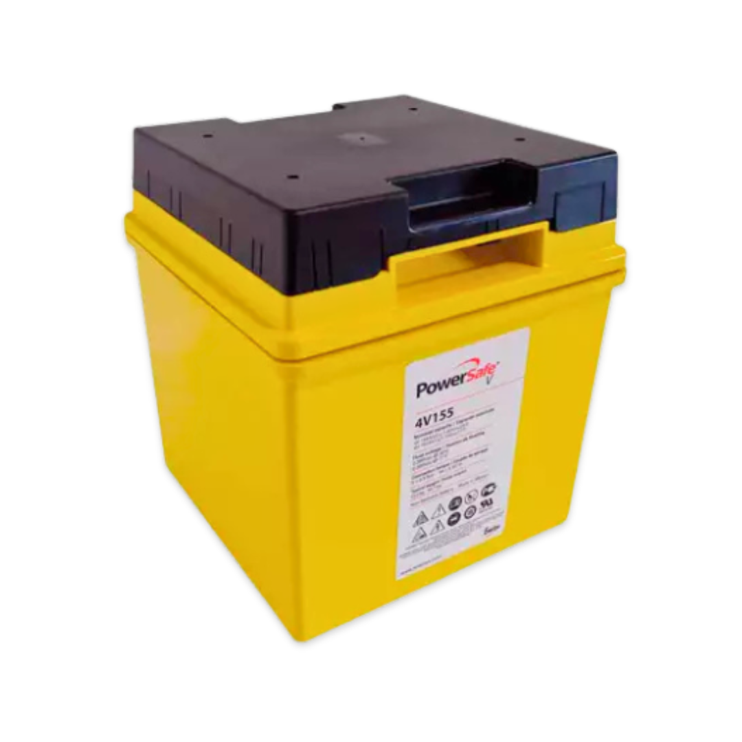 EnerSys PowerSafe V-TT 4V 155Ah @ 8 Hr Rate 1.300 SPG ABS-FR Thin Plate Pure Lead Top Terminal Battery