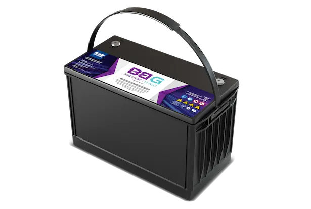 C&D Broadband BBG Pure Lead 12V 100 Ah @ 8 Hr Rate Gel AGM VRLA Battery