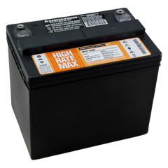 C&D High Rate Max 12V 100WPC @ 15 Min Rate AGM VRLA Battery