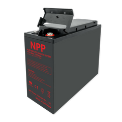 NPPower NP General Purpose Series 12V 53Ah @ 20 Hr Rate 1.300 SPG ABS-FR AGM VRLA Battery