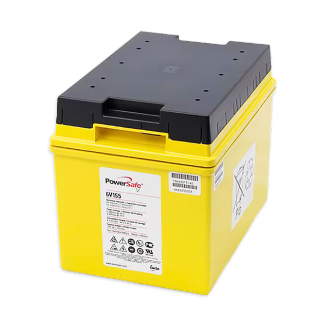 EnerSys PowerSafe V-TT 6V 155Ah @ 8 Hr Rate 1.300 SPG ABS-FR Thin Plate Pure Lead Top Terminal Battery