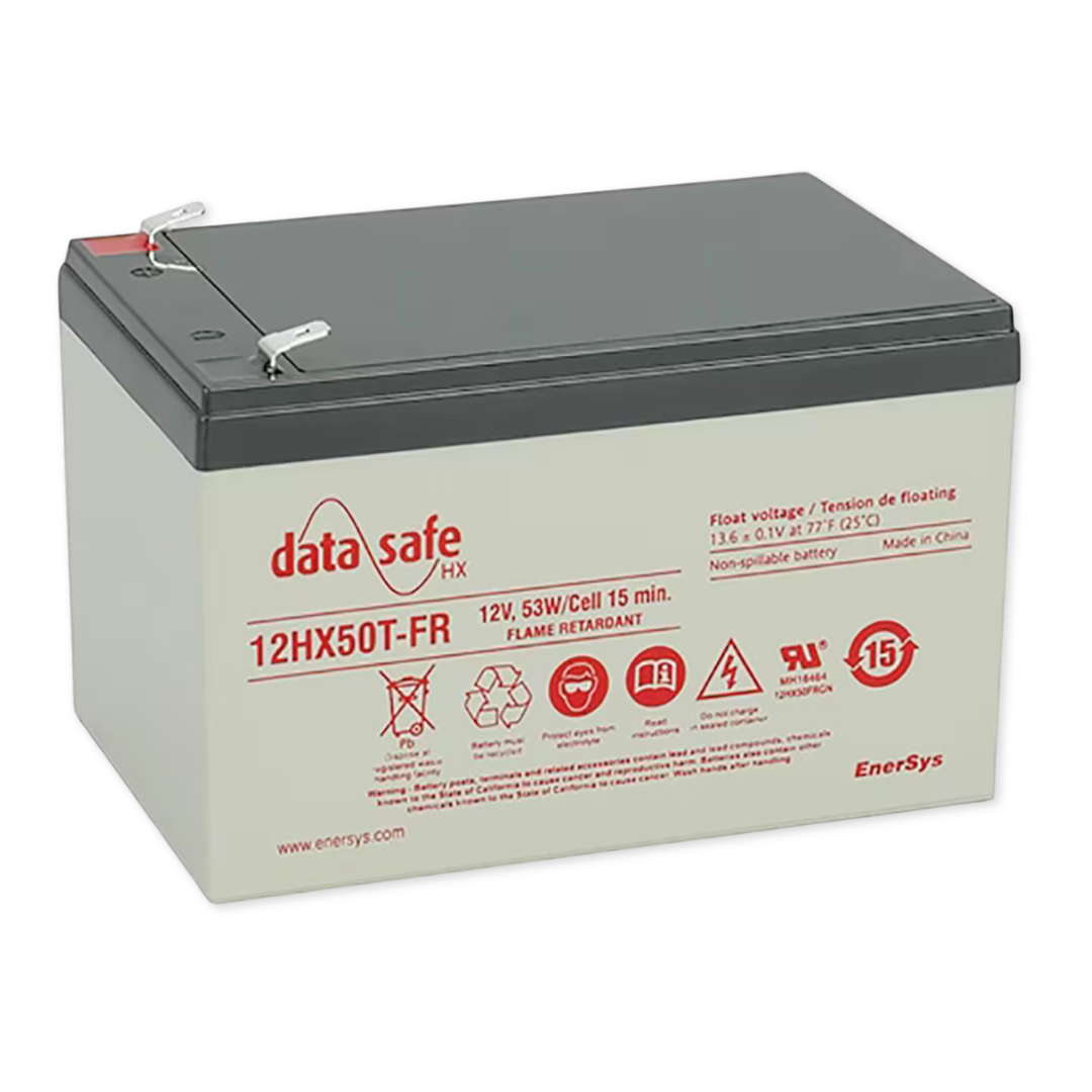 EnerSys DataSafe HX 12V 54WPC @ 15 Min Rate 1.300 SPG ABS-FR AGM VRLA Battery