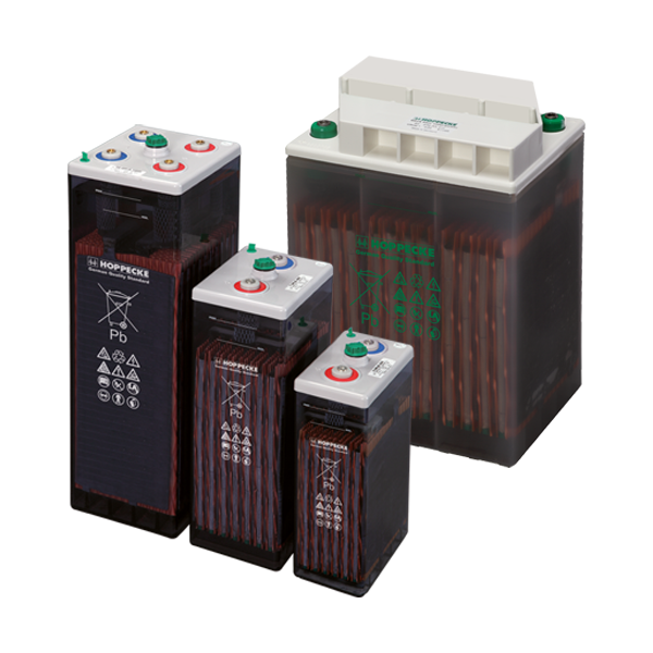 Hoppecke Grid Power VL 2V 555Ah @ 8 Hr Rate 1.24 SPG SAN Flooded VLA Tubular Battery