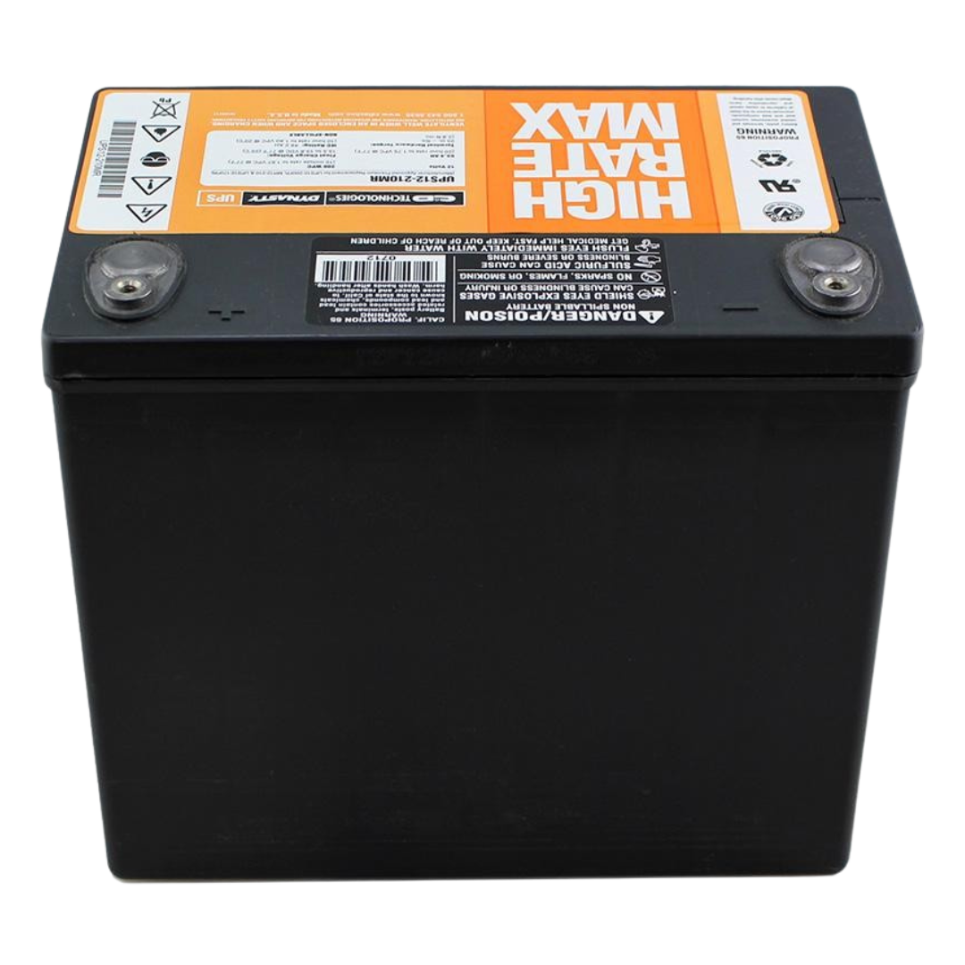 C&D High Rate Max 12V 210WPC @ 15 Min Rate AGM VRLA Battery