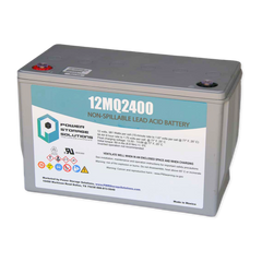 Power Storage Solutions 12MQ Series 12V 2400WPC @ 15 Min Rate AGM VRLA Battery