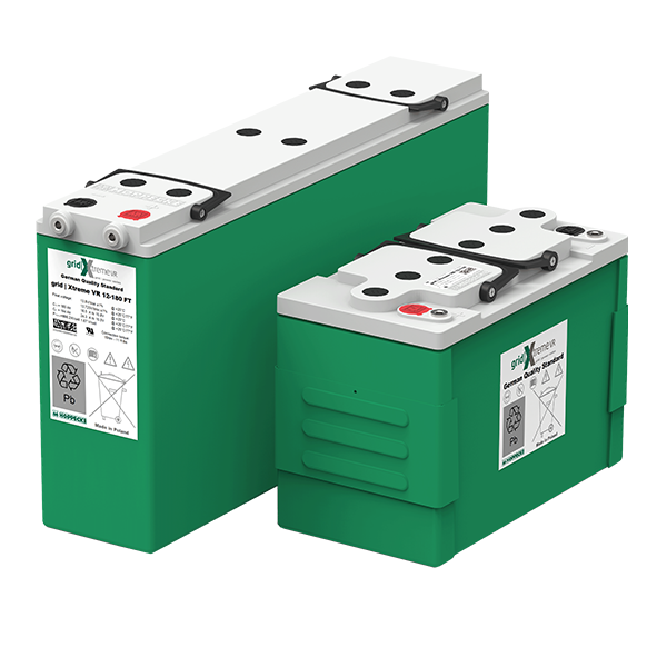 Hoppecke Grid Xtreme VR 12V 717WPC @ 15 Min Rate 1.27 SPG SAN Pure Lead AGM Battery