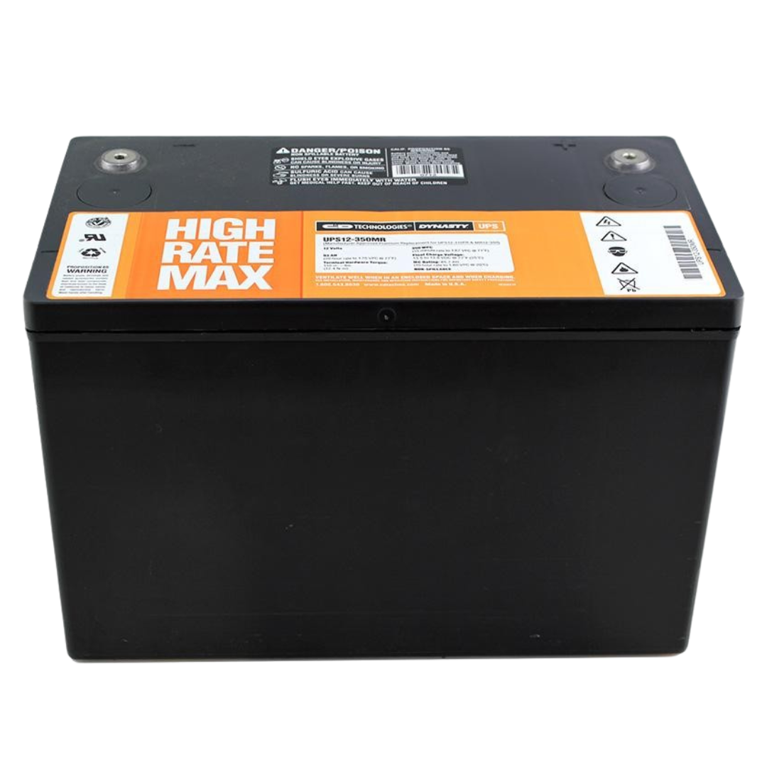 C&D High Rate Max 12V 350WPC @ 15 Min Rate AGM VRLA Battery