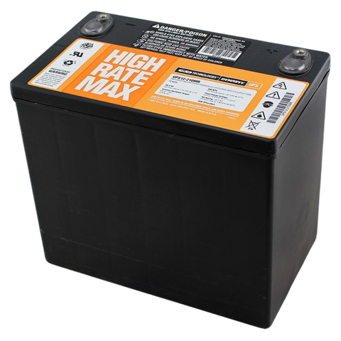 C&D High Rate Max 12V 210WPC @ 15 Min Rate AGM VRLA Battery