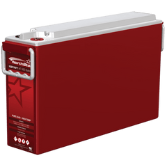 NorthStar NSB HT Red 12V 188Ah @ 8 Hr Rate 1.3 SPG ABS TPPL High Temp Front Terminal VRLA Battery