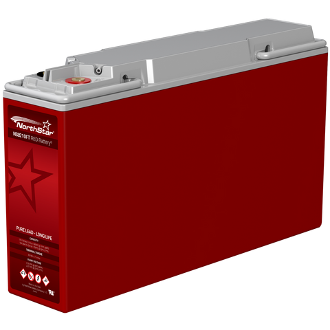 NorthStar NSB Red 12V 204Ah @ 8 Hr Rate 1.3 SPG ABS TPPL VRLA Battery