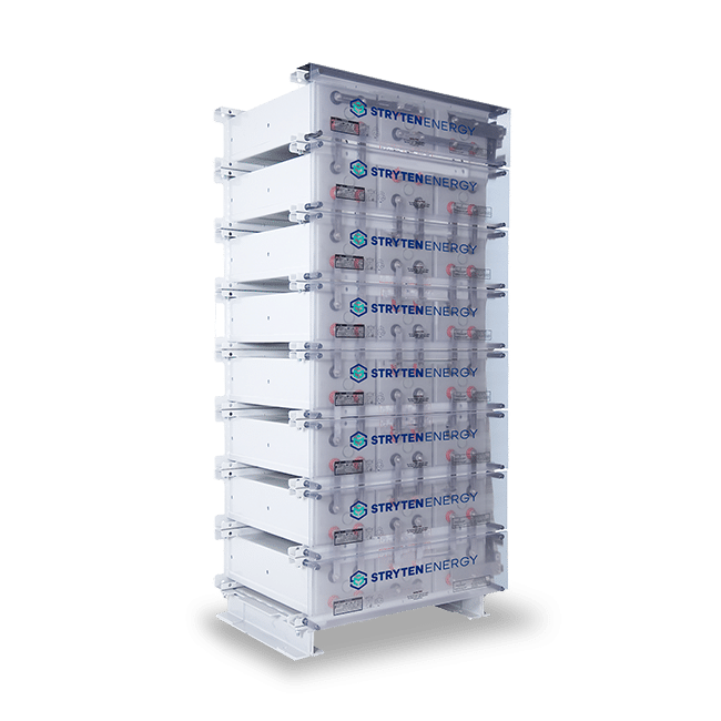 Stryten E-Series Absolyte AGP 100G25 24V 1200 Ah @ 8 Hr Rate 1-Stack 3W x 4H PTR NBR FR Low Rate Battery System