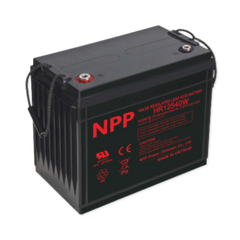 NPPower HR High Rate 12V 540WPC @ 15 Min Rate 1.300 SPG ABS-FR AGM VRLA Battery