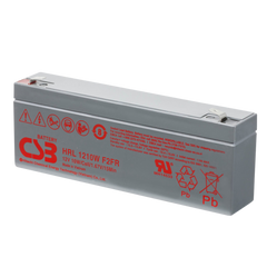 CSB Battery High Rate Long Life 12V 10WPC @ 15 Min Rate Top Terminal AGM VRLA Battery
