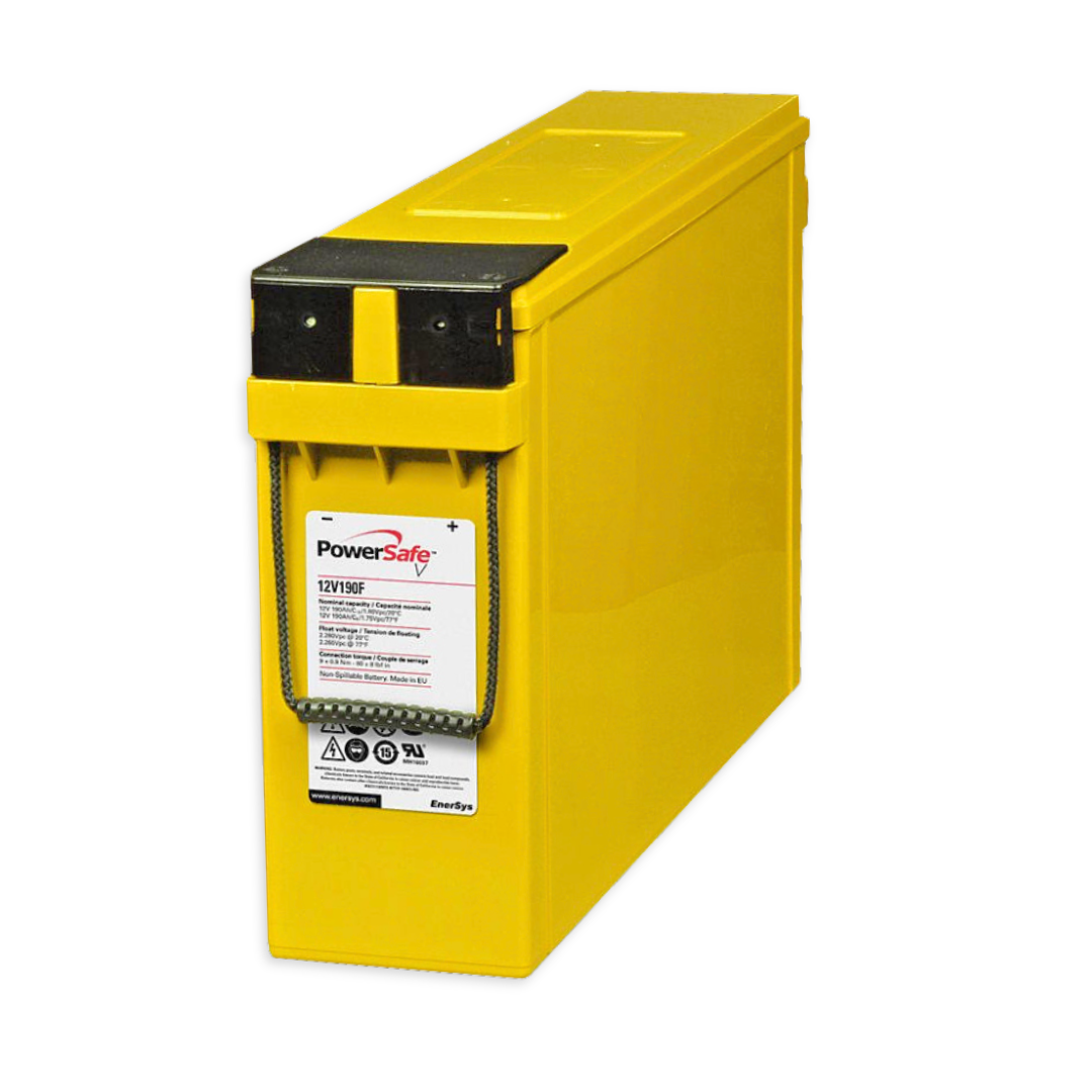 EnerSys PowerSafe V-FT 12V 190Ah @ 8 Hr Rate 1.300 SPG ABS-FR Thin Plate Pure Lead Front Terminal Battery
