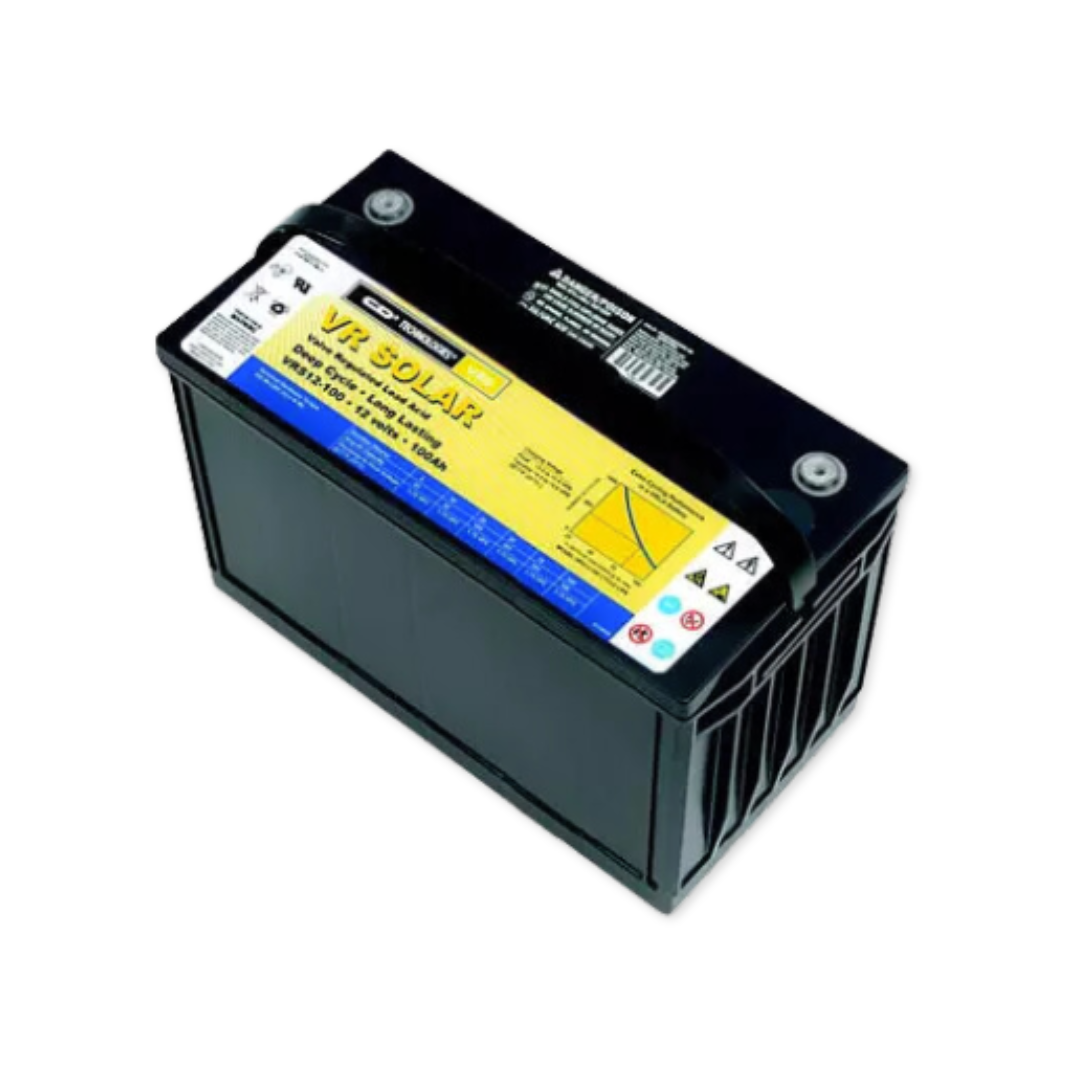 C&D VRS Solar Nano Carbon 12V 88Ah @ 20 Hr Rate AGM VRLA Battery w/ Handle