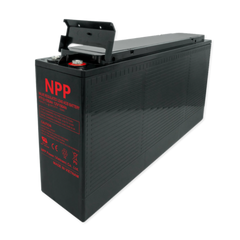 NPPower FT 12V 145Ah @ 8 Hr Rate 1.300 SPG ABS-FR Front Terminal AGM VRLA Battery