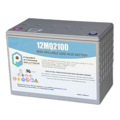 Power Storage Solutions 12MQ Series 12V 2100WPC @ 15 Min Rate AGM VRLA Battery