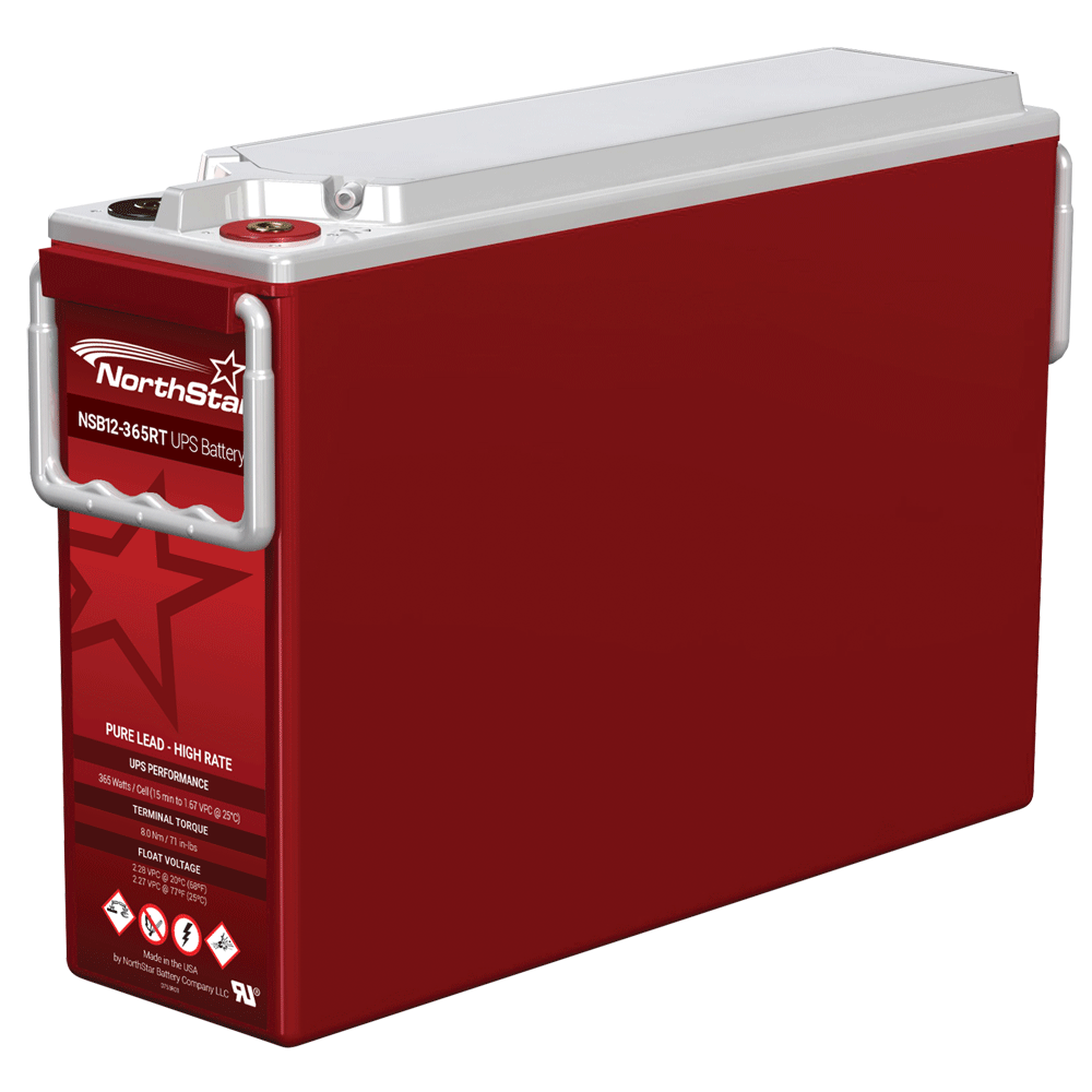NorthStar NSB UPS High Rate 12V 365WPC @ 15 Min Rate 1.3 SPG ABS TPPL VRLA Battery