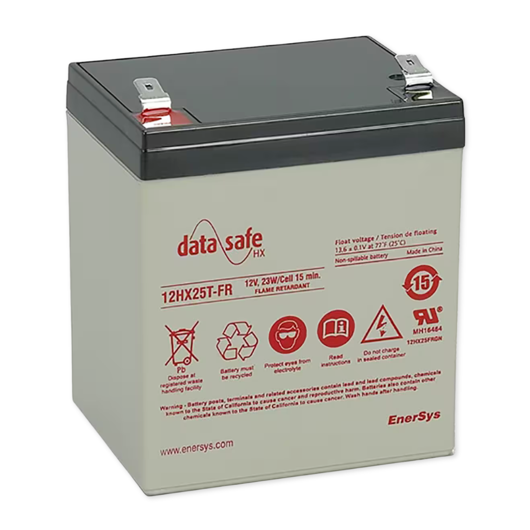 EnerSys DataSafe HX 12V 23WPC @ 15 Min Rate 1.300 SPG ABS-FR AGM VRLA Battery