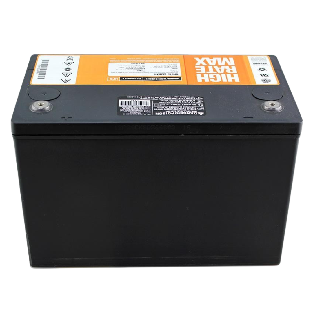 C&D High Rate Max 12V 350WPC @ 15 Min Rate AGM VRLA Battery