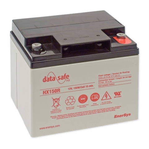 EnerSys DataSafe HX 12V 150WPC @ 15 Min 1.3 SPG POLY-FR VRLA Battery