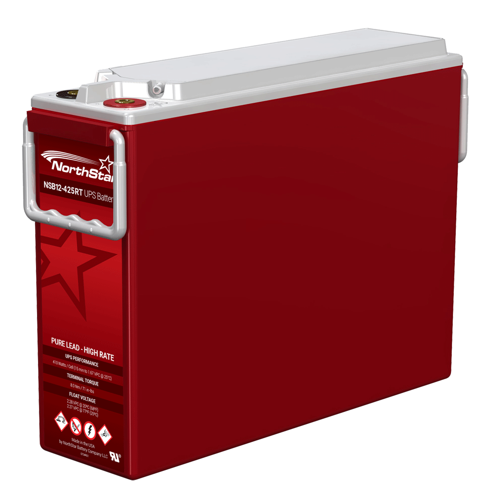 NorthStar NSB UPS High Rate 12V 410WPC @ 15 Min Rate 1.3 SPG ABS TPPL VRLA Battery