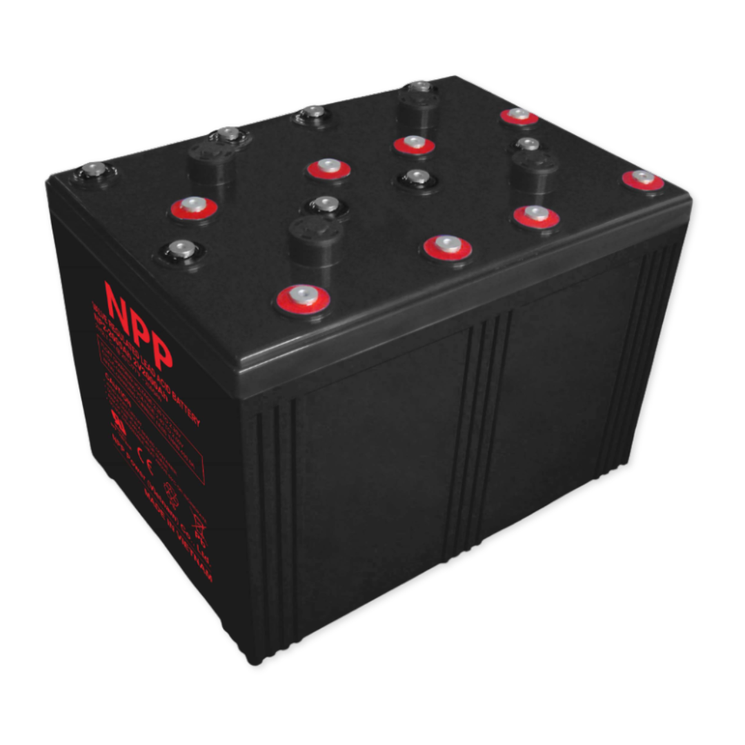 NPPower NP General Purpose Series 2V 1944Ah @ 8 Hr Rate 1.300 SPG ABS-FR AGM VRLA Battery