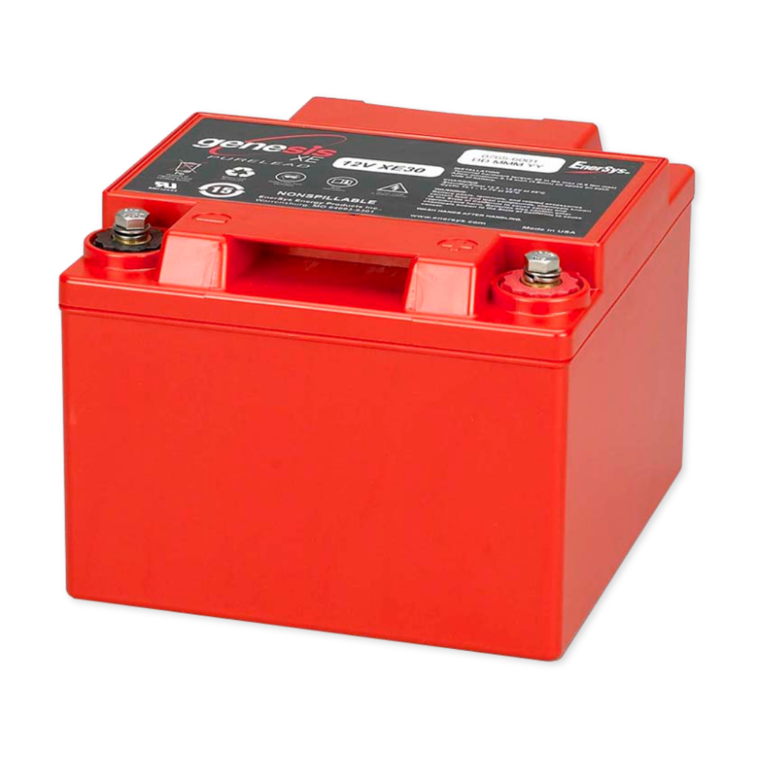 EnerSys Genesis XE 12V 28Ah @ 8 Hr Rate 1.300 SPG ABS-FR Thin Plate Pure Lead VRLA Battery