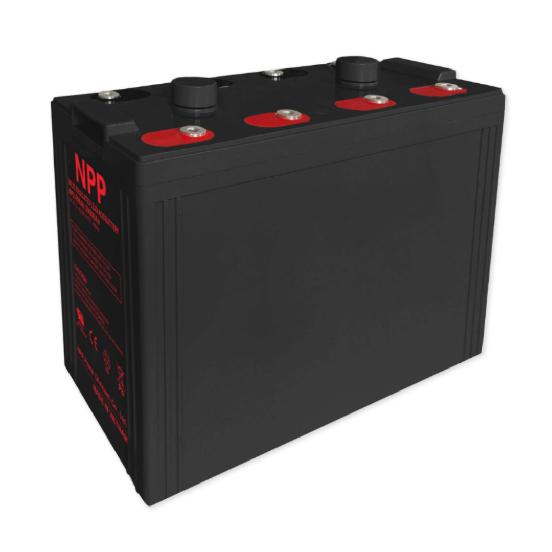 NPPower NP General Purpose Series 2V 777Ah @ 8 Hr Rate 1.300 SPG ABS-FR AGM VRLA Battery