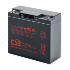 CSB Battery High Rate 12V 90WPC @ 15 Min Rate Top Recessed Terminal AGM VRLA Battery