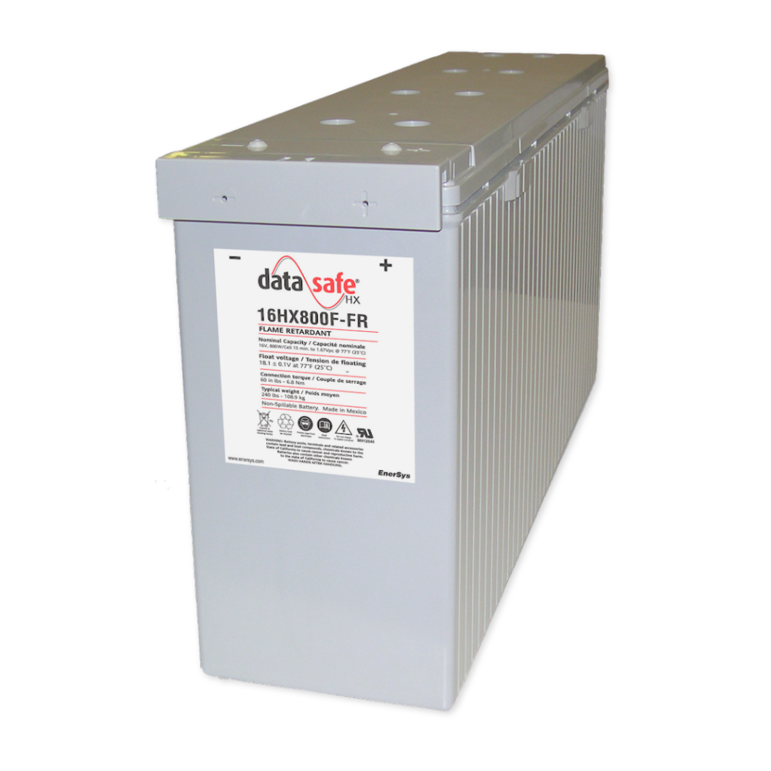 EnerSys DataSafe HX 16V 800WPC @ 15 Min 1.3 SPG POLY-FR VRLA Battery