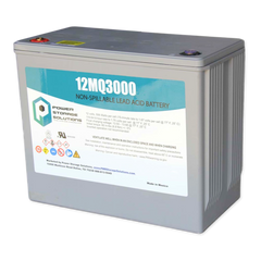 Power Storage Solutions 12MQ Series 12V 3000WPC @ 15 Min Rate AGM VRLA Battery