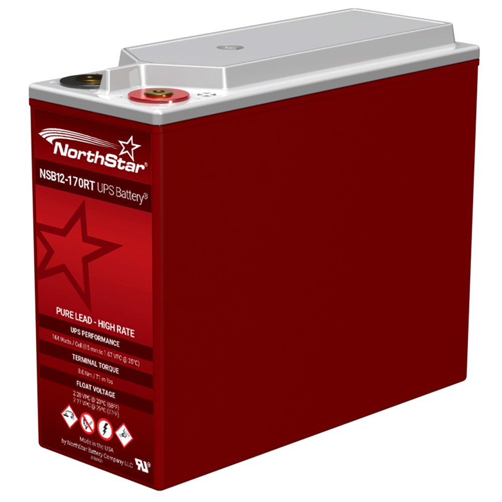 NorthStar NSB UPS High Rate 12V 164WPC @ 15 Min Rate 1.3 SPG ABS TPPL VRLA Battery