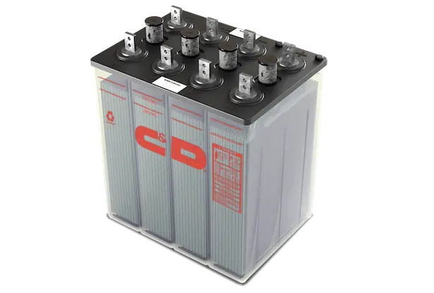 C&D XTH-Plus 4V 1478Ah @ 8 Hr Rate SAN Ca 1.250 SPG w/ Tube Flooded VLA Battery