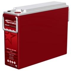 NorthStar NSB HT Red 12V 100Ah @ 8 Hr Rate 1.3 SPG ABS TPPL High Temp Front Terminal VRLA Battery