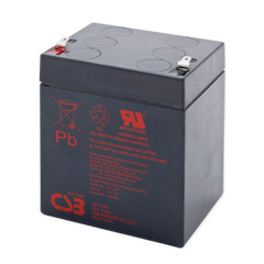CSB Battery GP Series 12V 4.5Ah @ 20 Hr Rate Top F2 Terminal AGM VRLA Battery