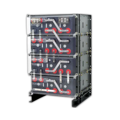 C&D msEndur II AT-13P 120V 640Ah @ 8 Hr Rate 1.300 SPG 1-Stack 4W x 8H 1-Stack 4W x 7H PTL NTR Battery System