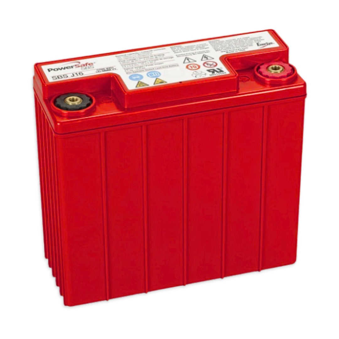 EnerSys PowerSafe SBS 12V 15Ah @ 8 Hr Rate 1.300 SPG ABS-FR Thin Plate Pure Lead Battery