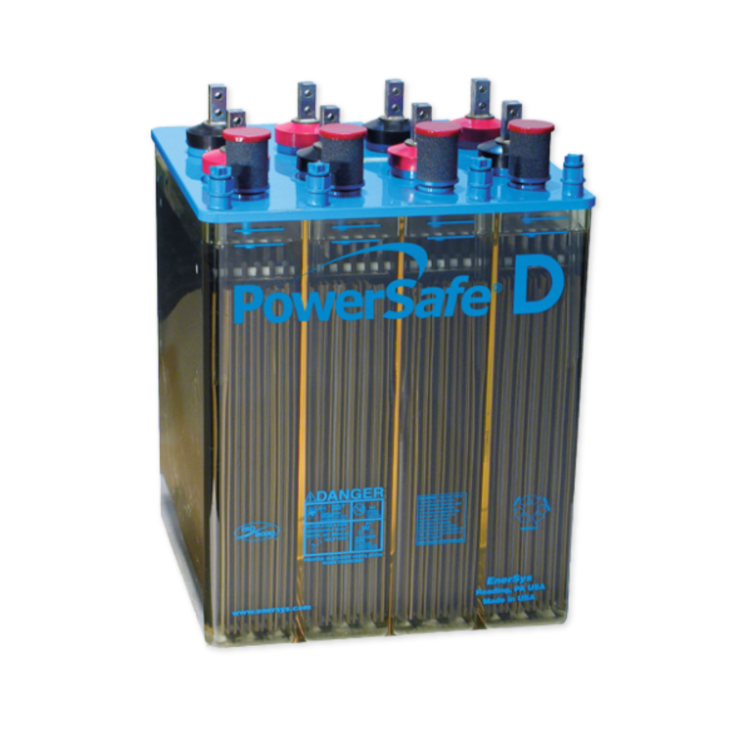 EnerSys PowerSafe DU 8V 780Ah @ 8 Hr Rate 1.215 SPG POLY-FR Flooded VLA Battery