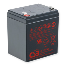 CSB Battery High Rate 12V 21WPC @ 15 Min Rate Top Terminal F2 Tab AGM VRLA Battery