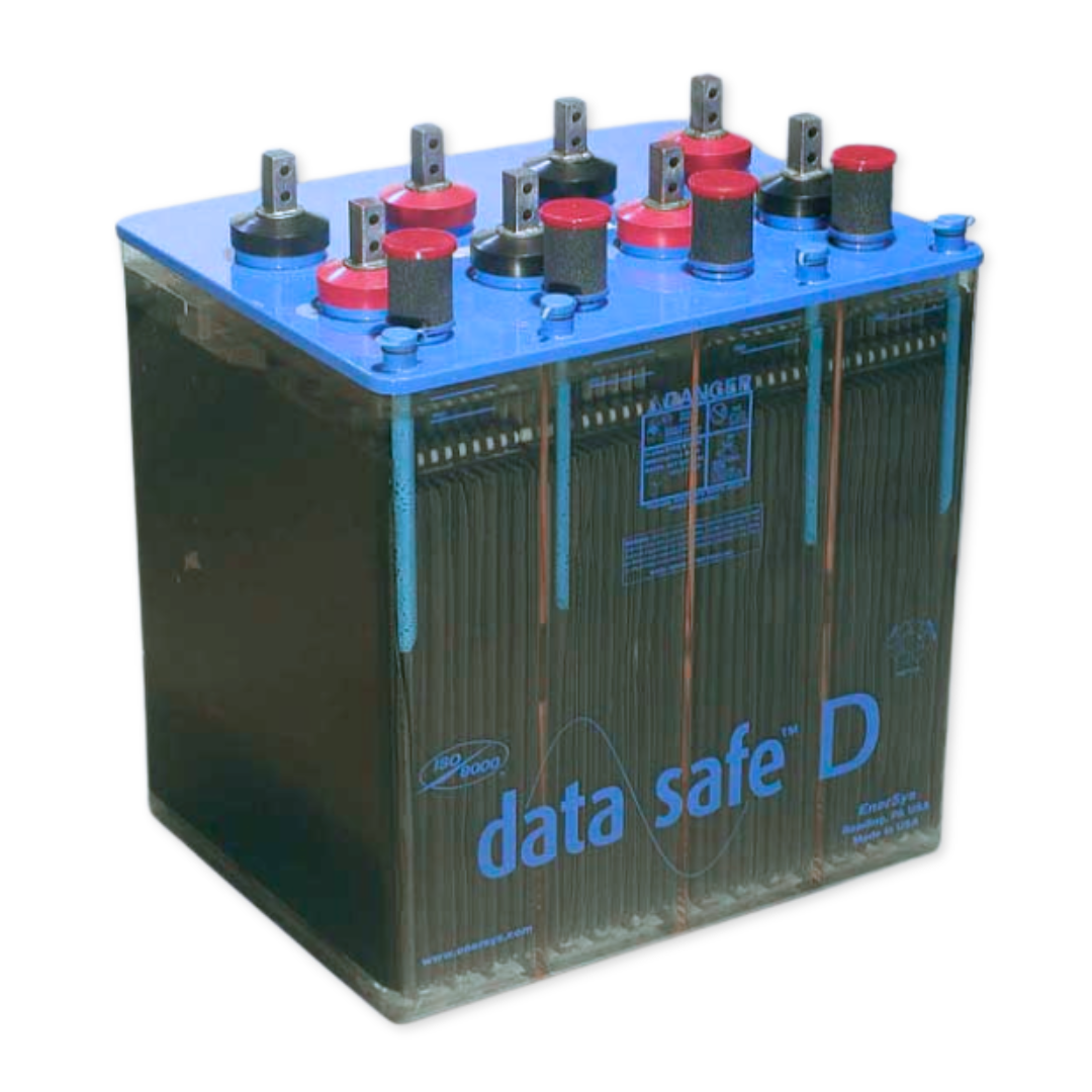 EnerSys DataSafe DXC 8V 1940WPC @ 15 Min Rate 1.250 SPG POLY-FR High Performance Flooded VLA Battery