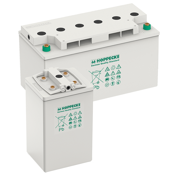 Hoppecke Grid Power VRM 2V 1099Ah @ 8 Hr Rate 1.27 SPG ABS Gel VRLA Tubular Battery