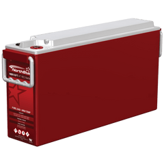 NorthStar NSB HT Red 12V 150Ah @ 8 Hr Rate 1.3 SPG ABS TPPL High Temp Front Terminal VRLA Battery