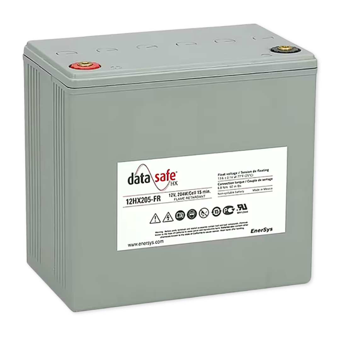 EnerSys DataSafe HX 12V 206WPC @ 15 Min Rate 1.300 SPG POLY-FR AGM VRLA Battery