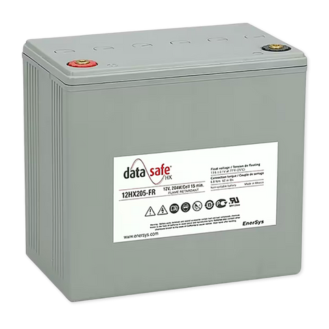 EnerSys DataSafe HX 12V 206WPC @ 15 Min Rate 1.300 SPG POLY-FR AGM VRLA Battery