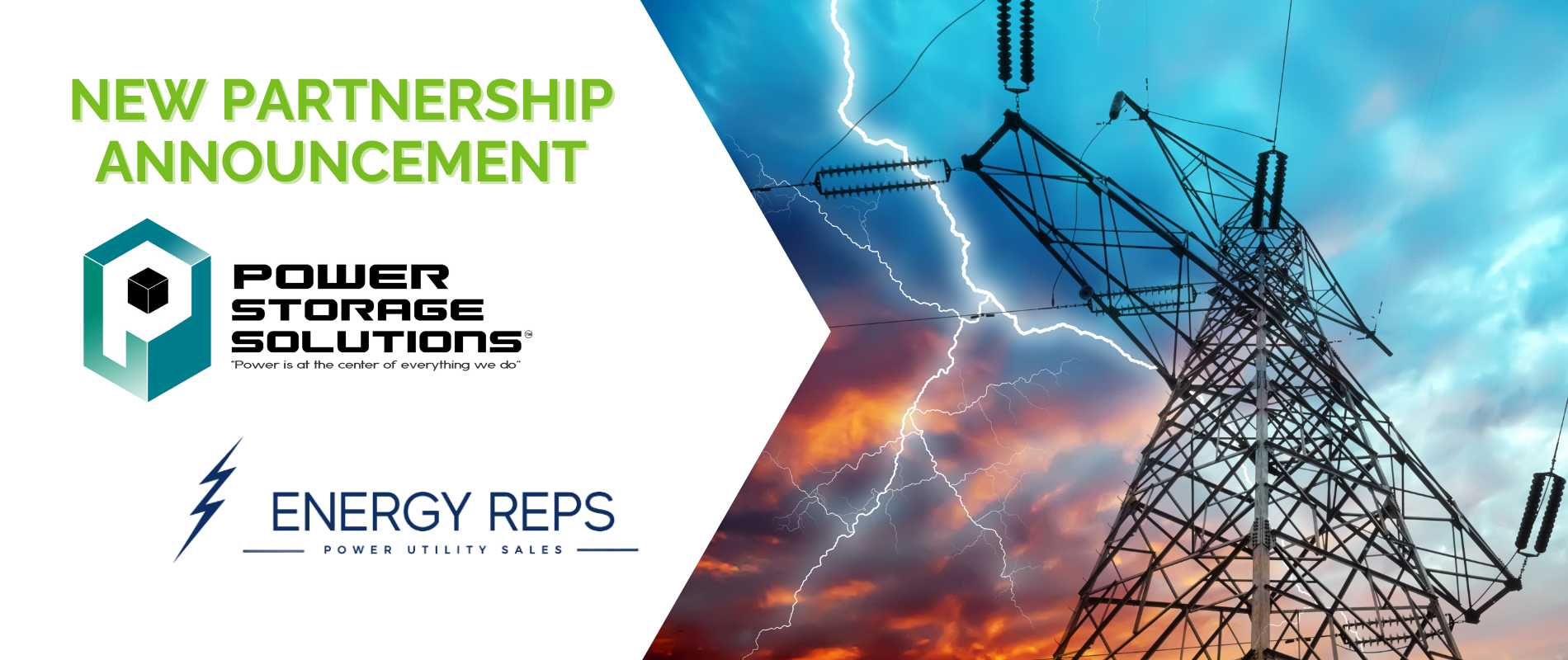 Power Storage Solutions announces strategic partnership with Energy Reps for Utility Market